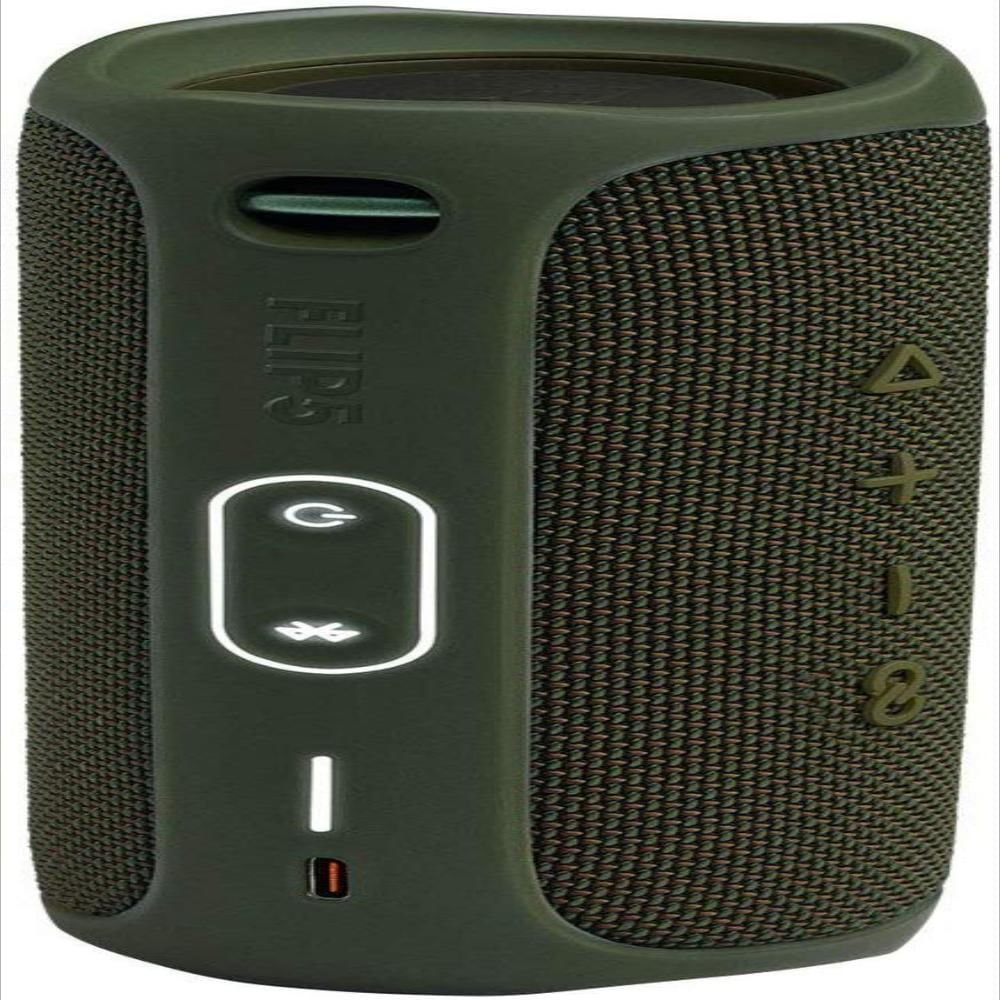 Parlante Bluetooth Portatil Jbl Flip 5 Sumergible Ipx7 Verde