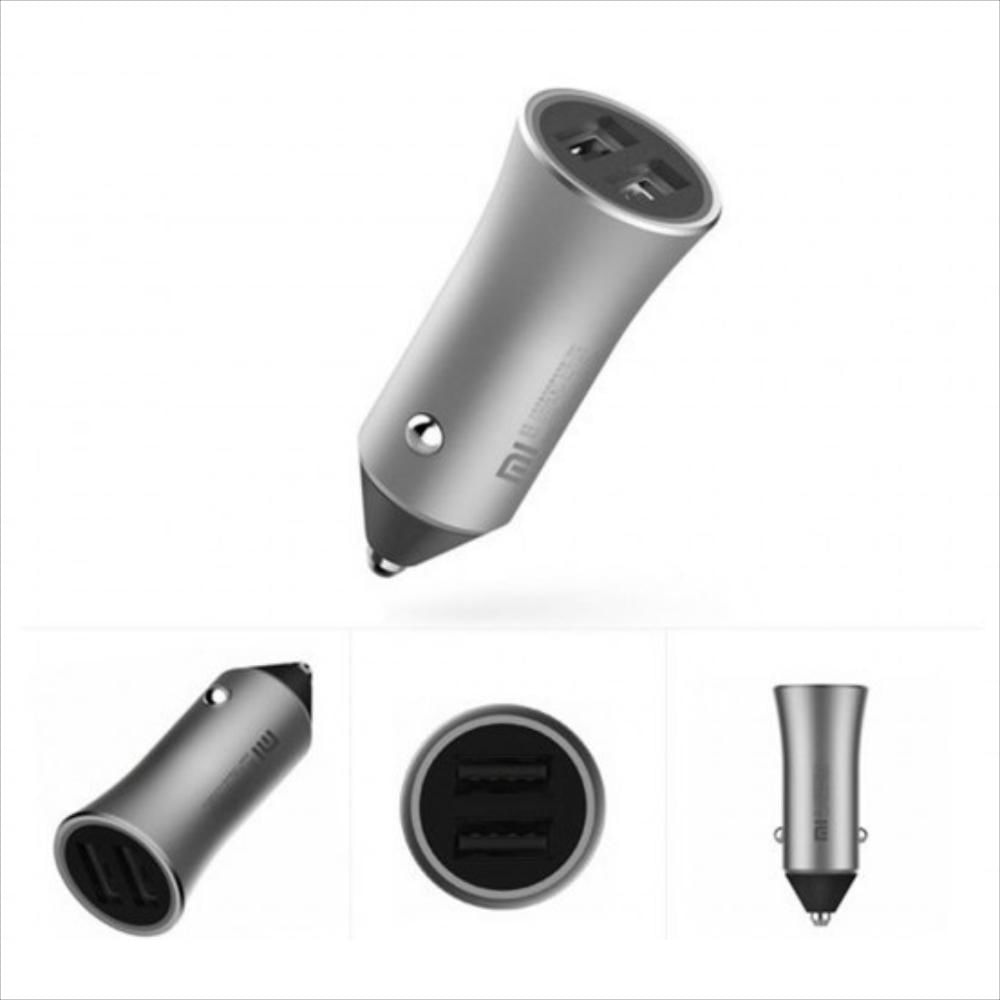 Cargador Para Carro Xiaomi Mi Car Charger Pro Carga Rápida 18w Plateado