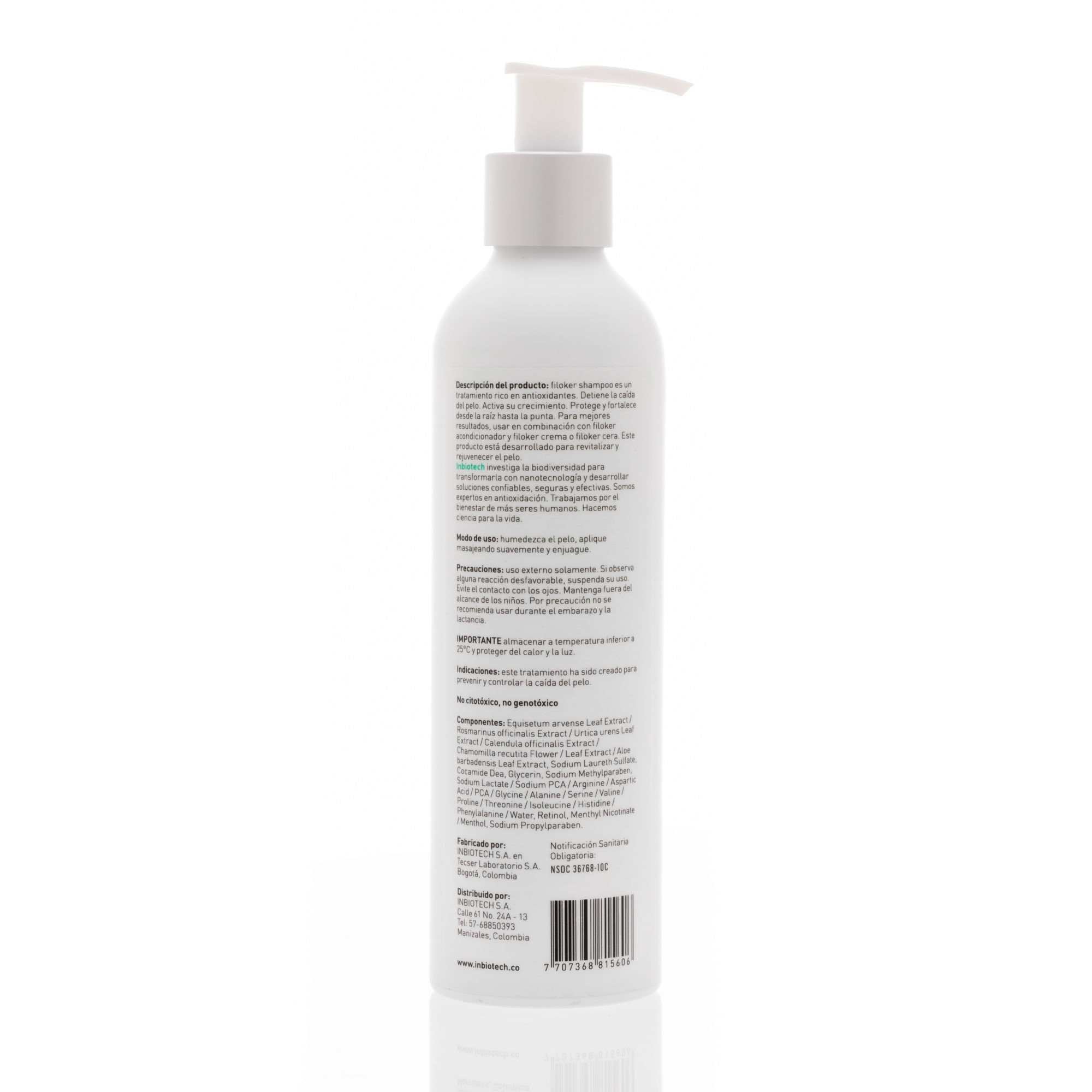Filoker Shampoo - Inbiotech img #3