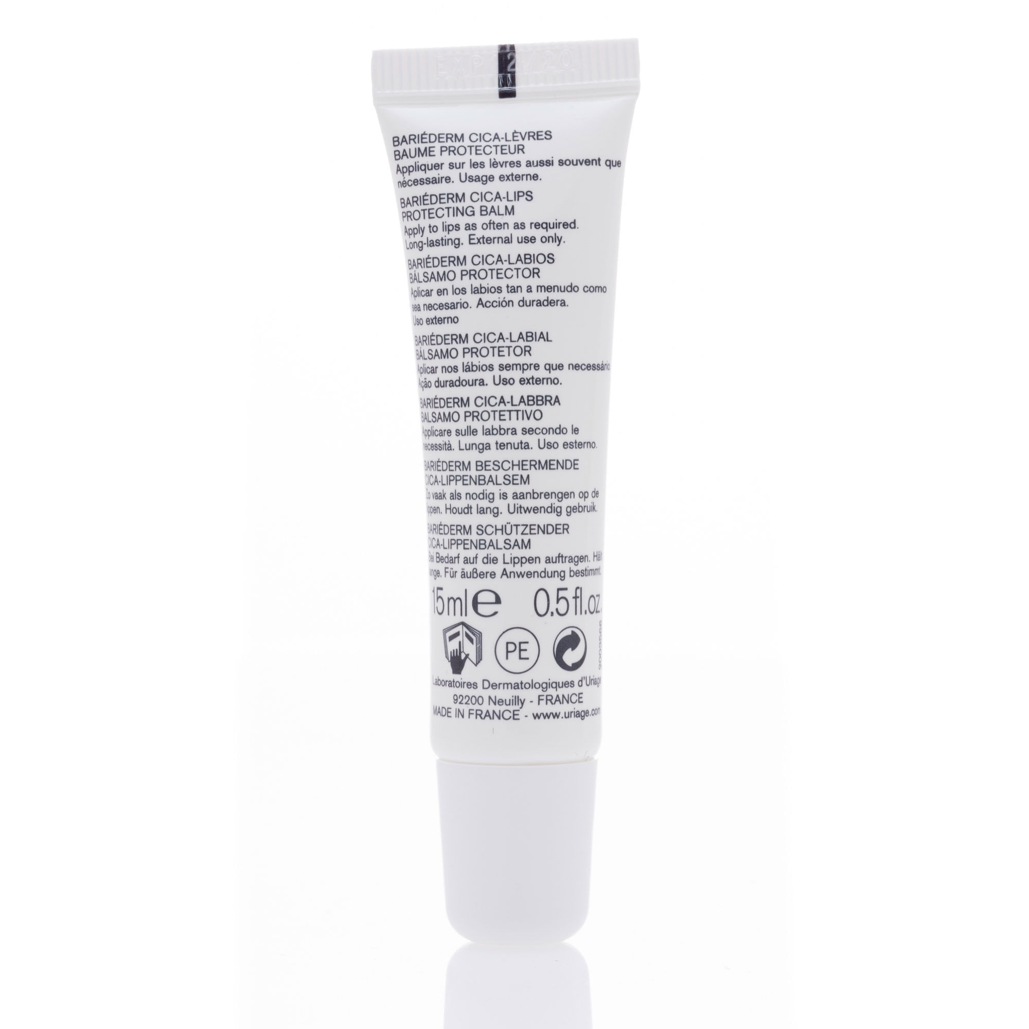 Bariéderm Cica Balsamo De Labios - Uriage img #3