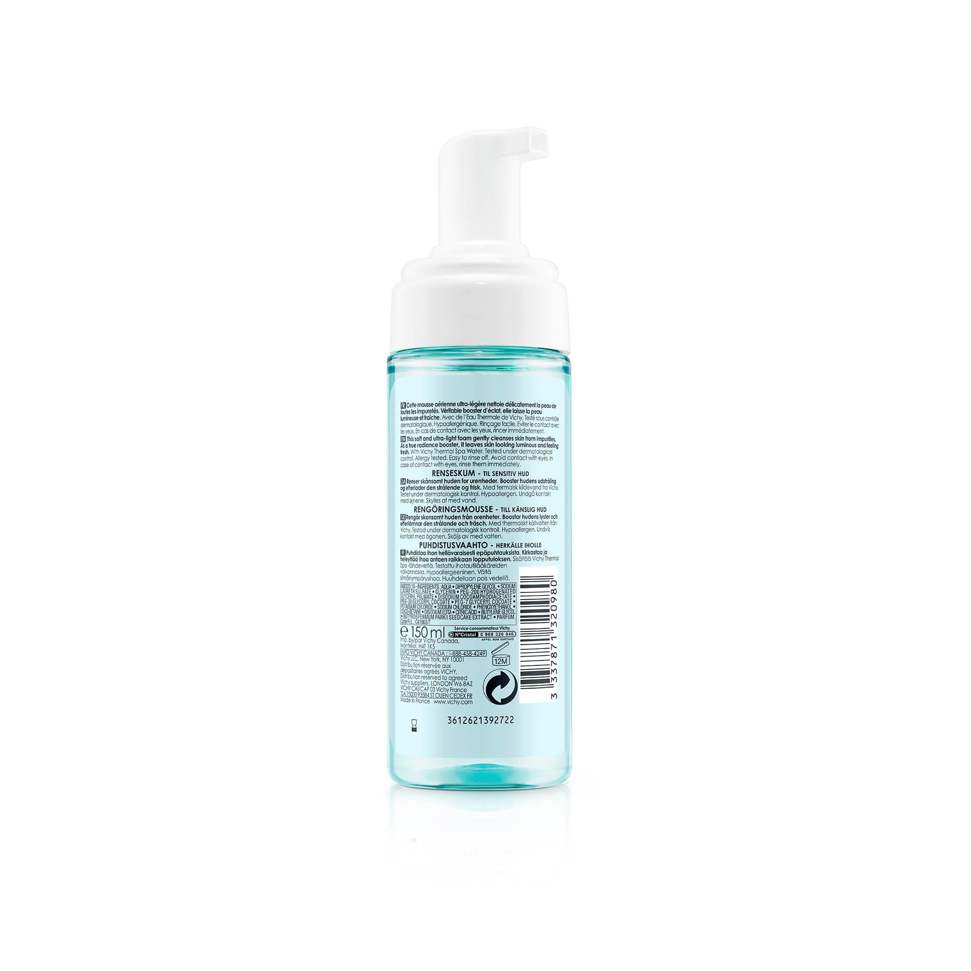 Pureté Thermale Espuma Limpiadora Eclat - Vichy img #2