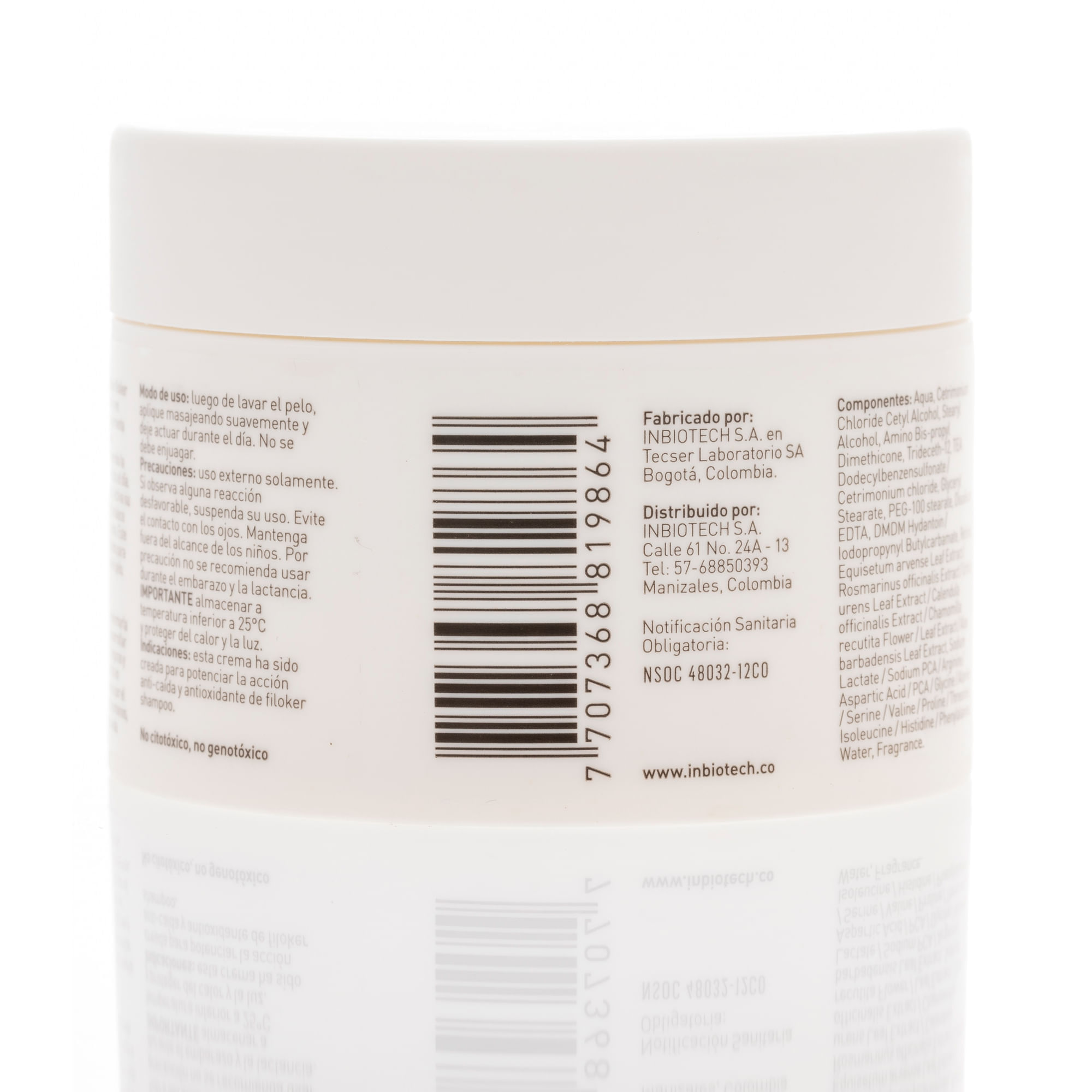 Filoker Crema Reparadora Anticaída - Inbiotech img #3