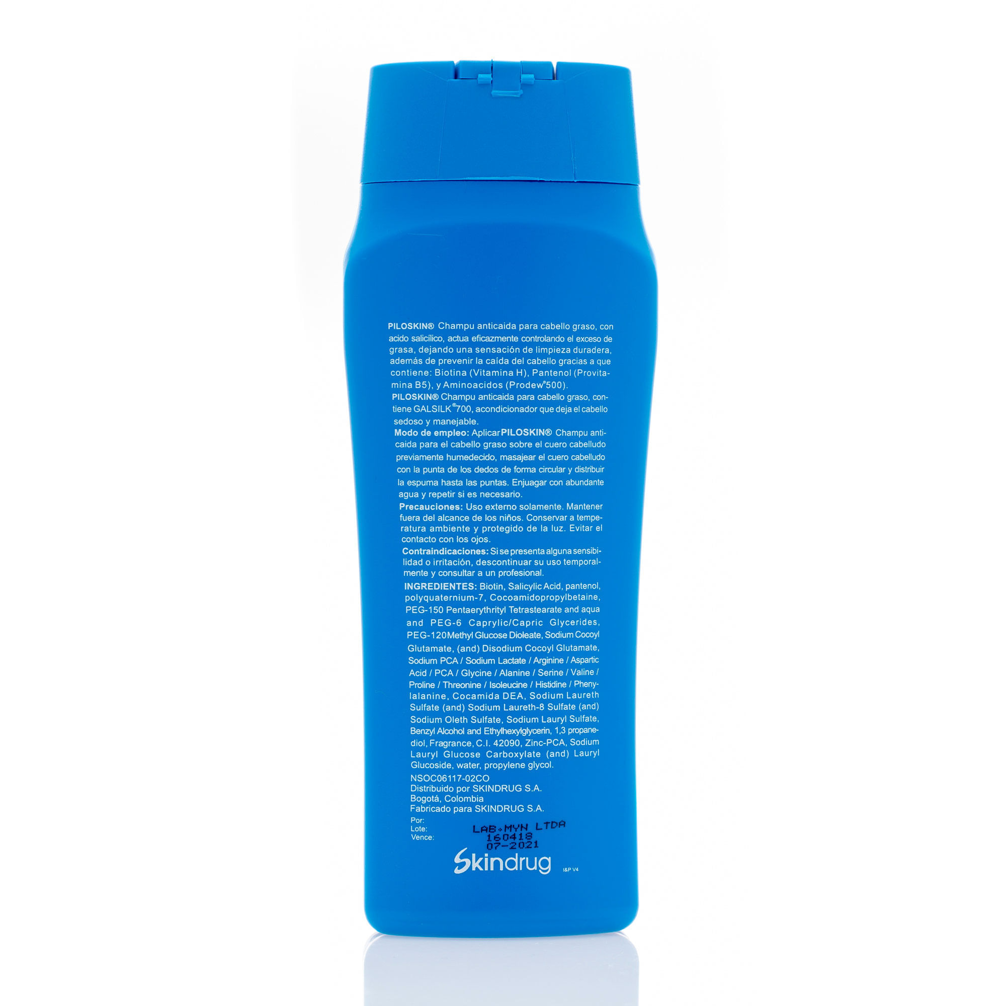 Piloskin Champú Cabello Graso - Skindrug img #3