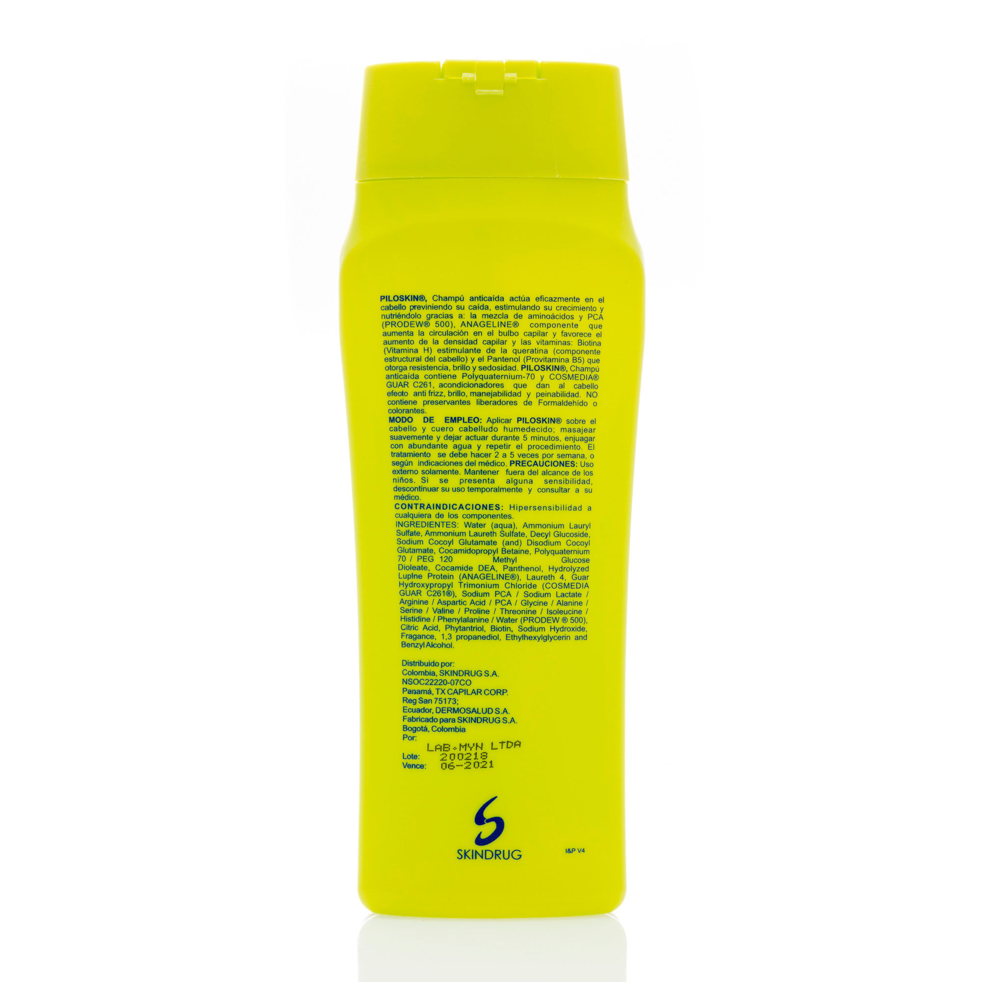 Piloskin Champú Anticaída - Skindrug img #3