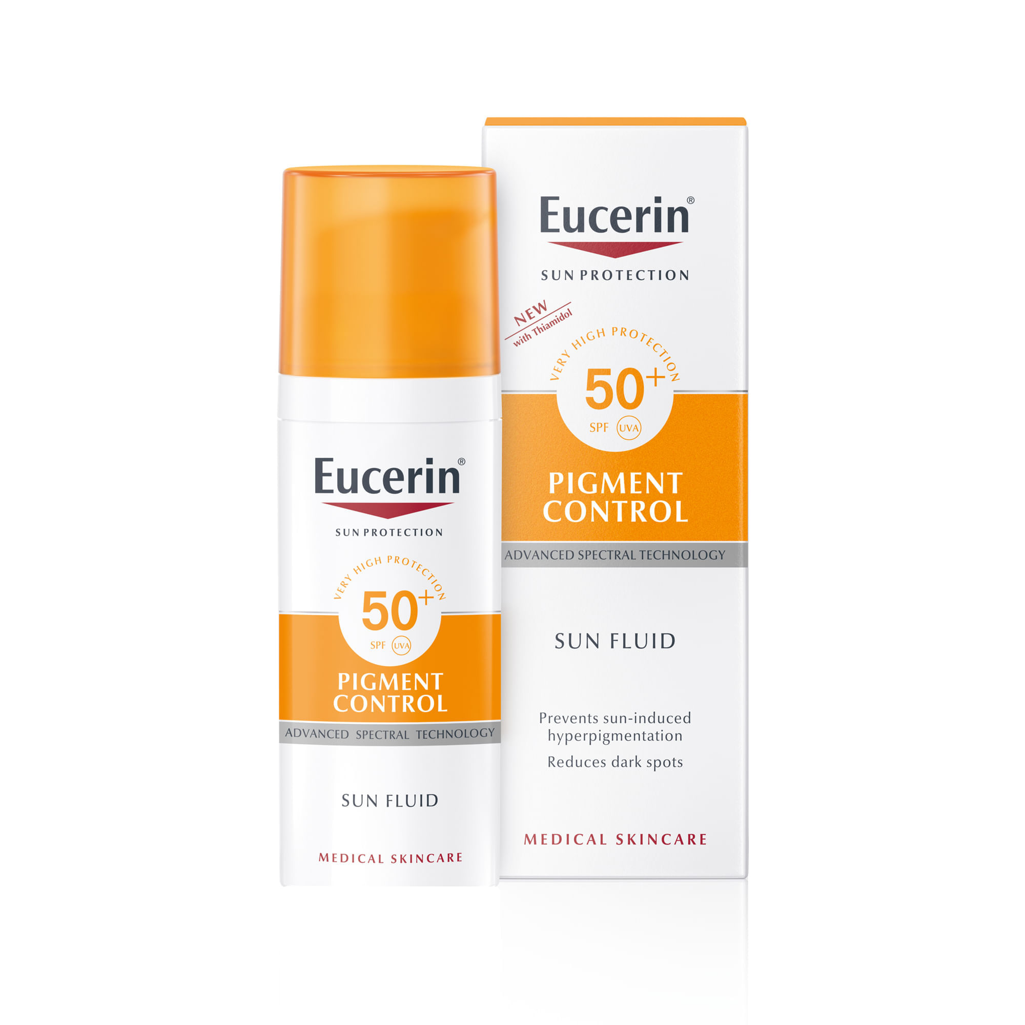 Fotoprotector Sun Fluid Pigment Control FPS 50+ - Eucerin img #1