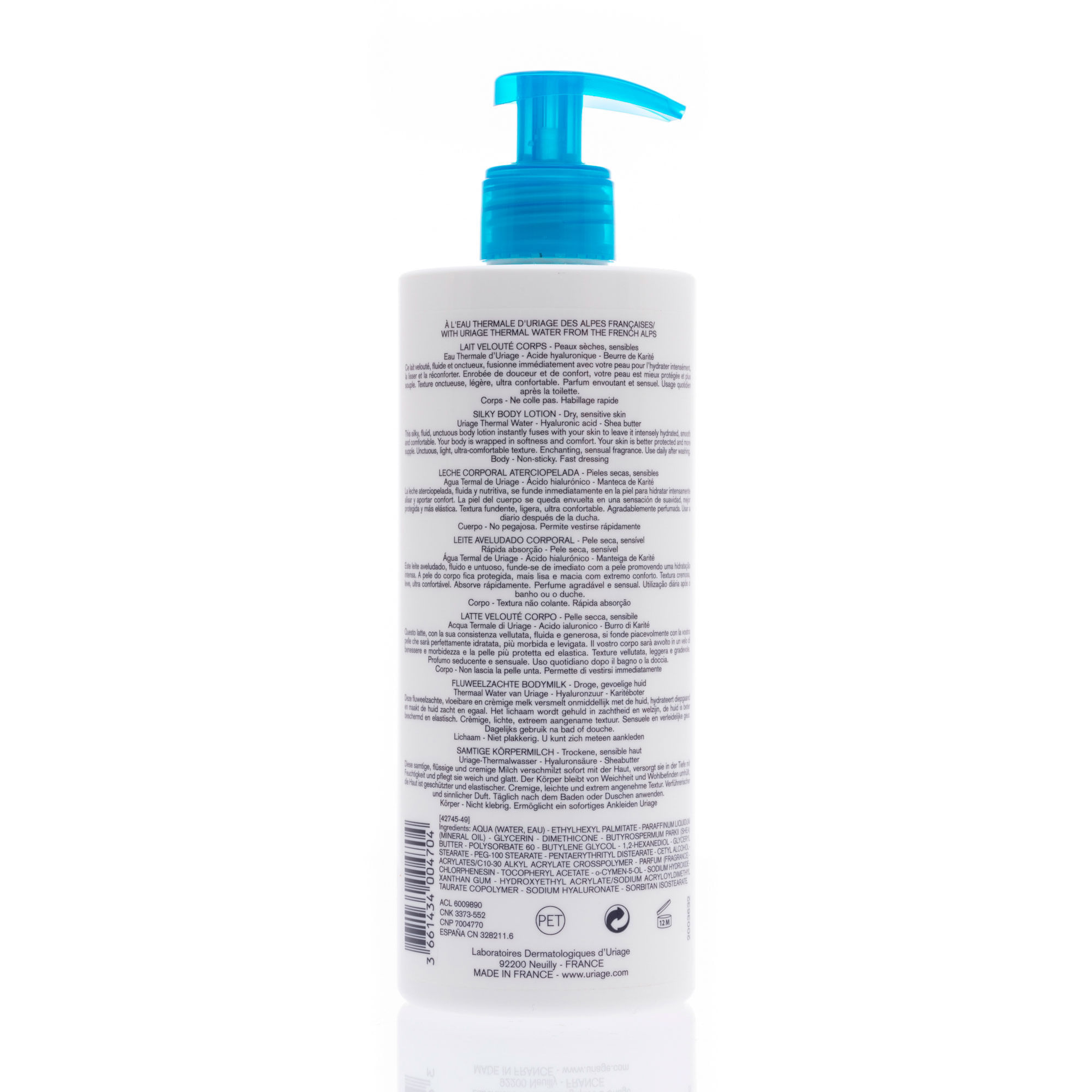 Agua Termal Leche Corporal - Uriage img #2