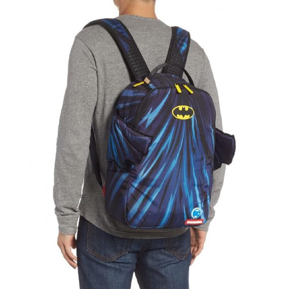 Morral sprayground grande batman cape wings backpack | Éxito 