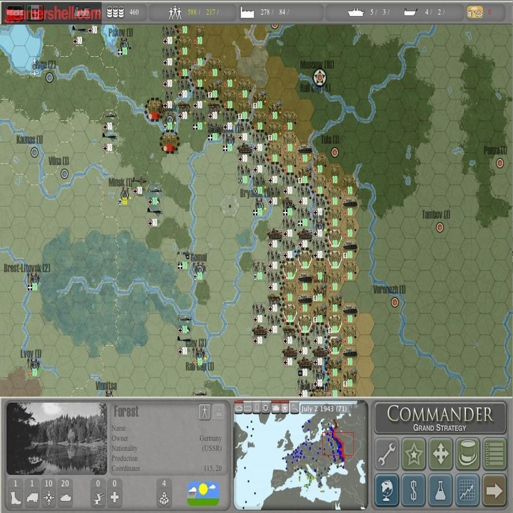 Juego Commander Europe At War Para Pc