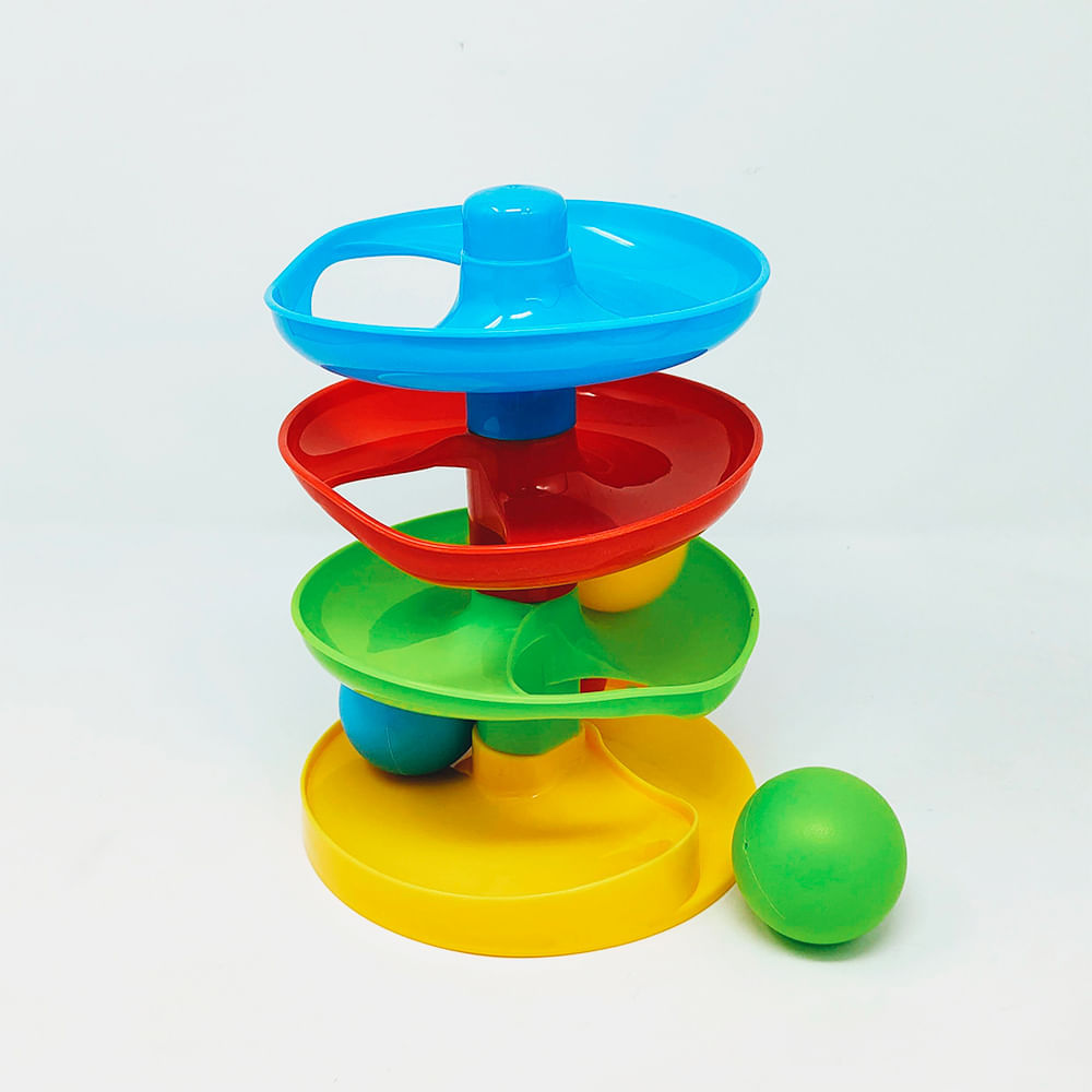 Torre didactica Monkey brands incluye 3 bolitas de colores img #2