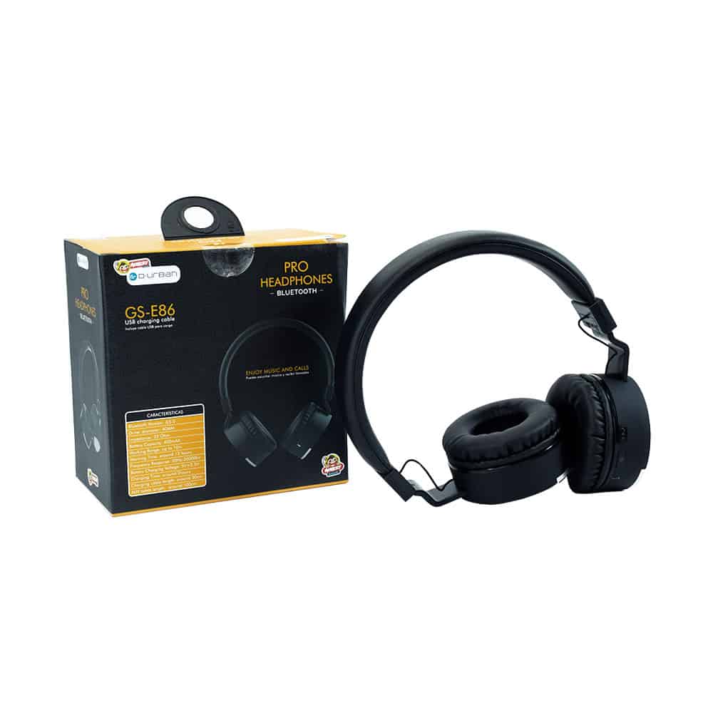 Auriculares Bluetooth Negros Pro img #1