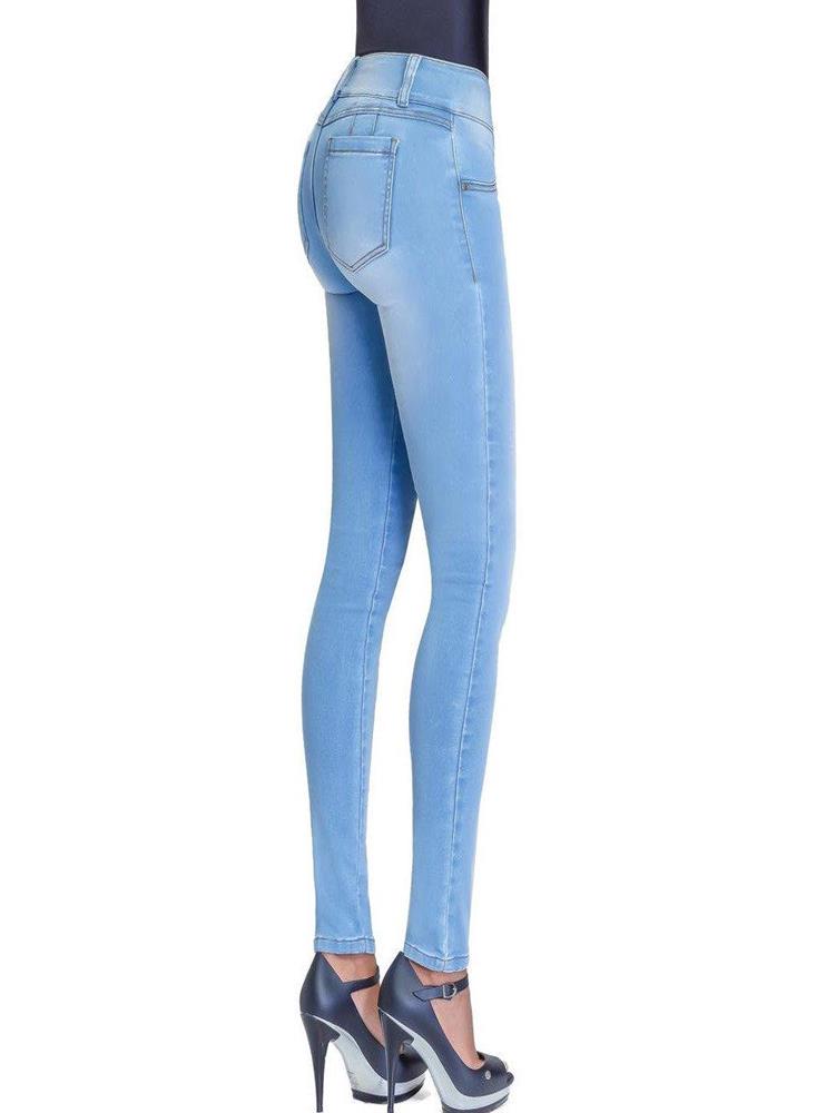 Jeans Colombianos Levanta Cola De Mujer Lowla 217988