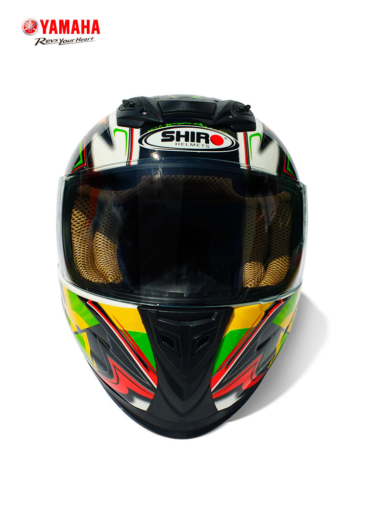 Casco Integral Shiro Jamaica Exclusivo Yamaha | Éxito -