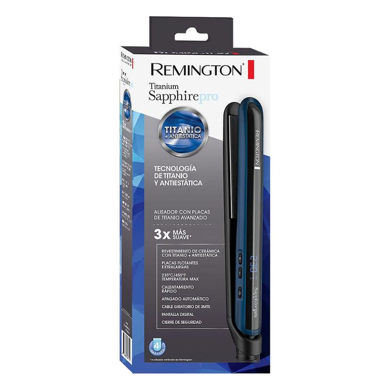 Remington Plancha Pelo De Titanio Cabello Remington Plancha Pelo