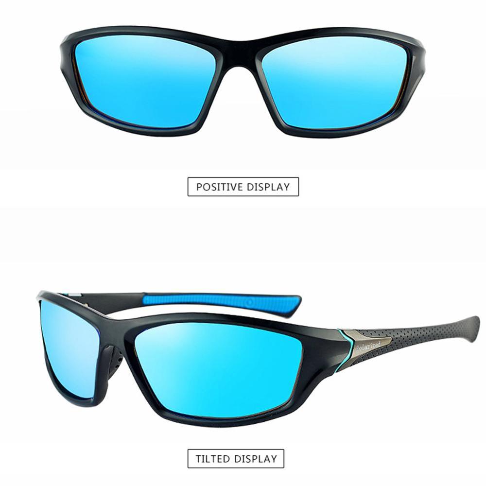 Gafas De Sol Polarizadas para Hombre Clásicas Espejo UV400 Lentes De Marca  Moda