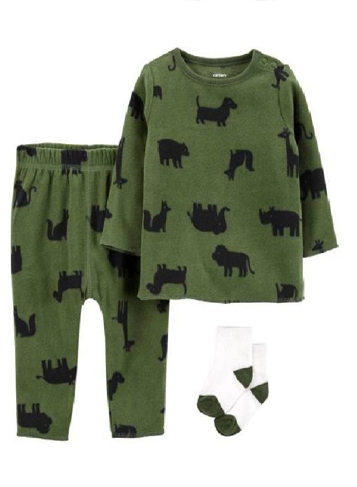 Conjunto 3 Piezas fleece Rinos Conjunto 3 Piezas fleece Rinos