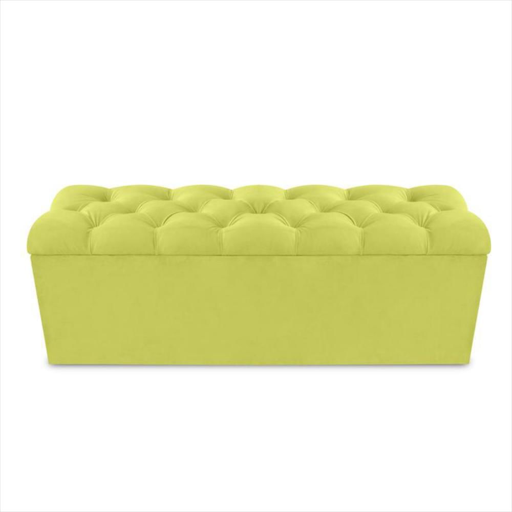 Pufff Magic Class Shoes Diamond 100X40x50 Ecocuero Verde img #3