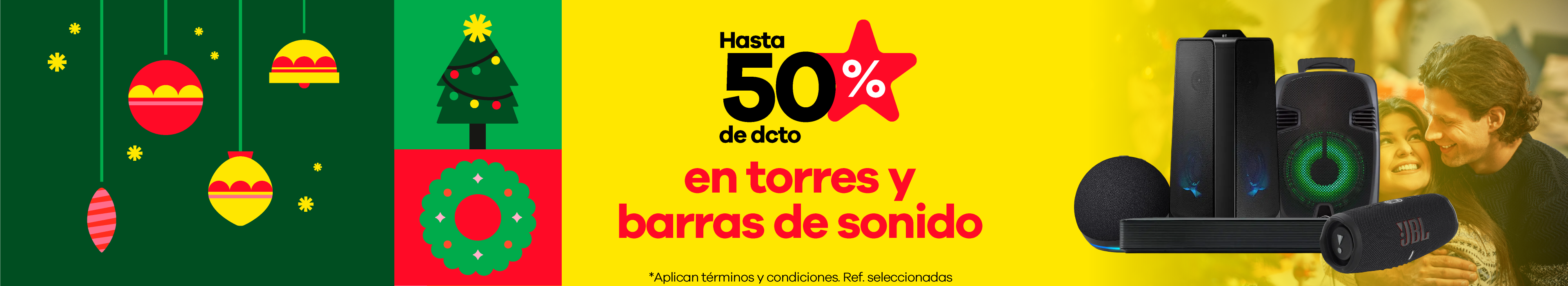 Torres y barras de sonido