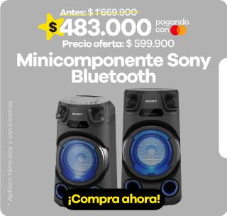 Minicomponente Sony