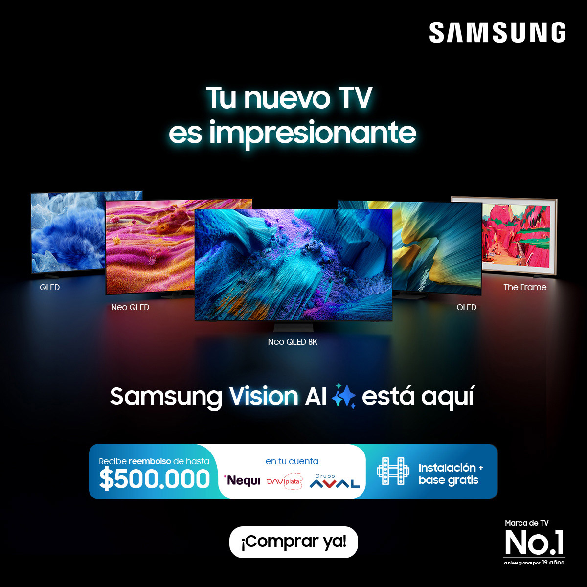 Nuevos Televisores Samsung 2025