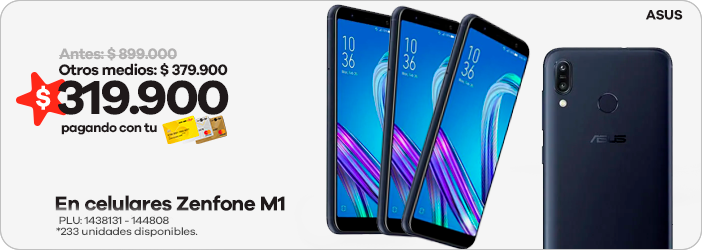 Celulares Zenfone M1