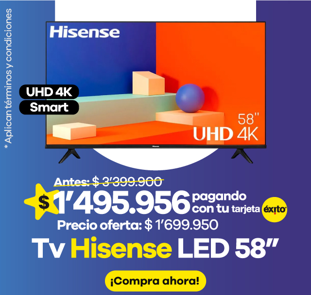 TV Hisense 58" LED