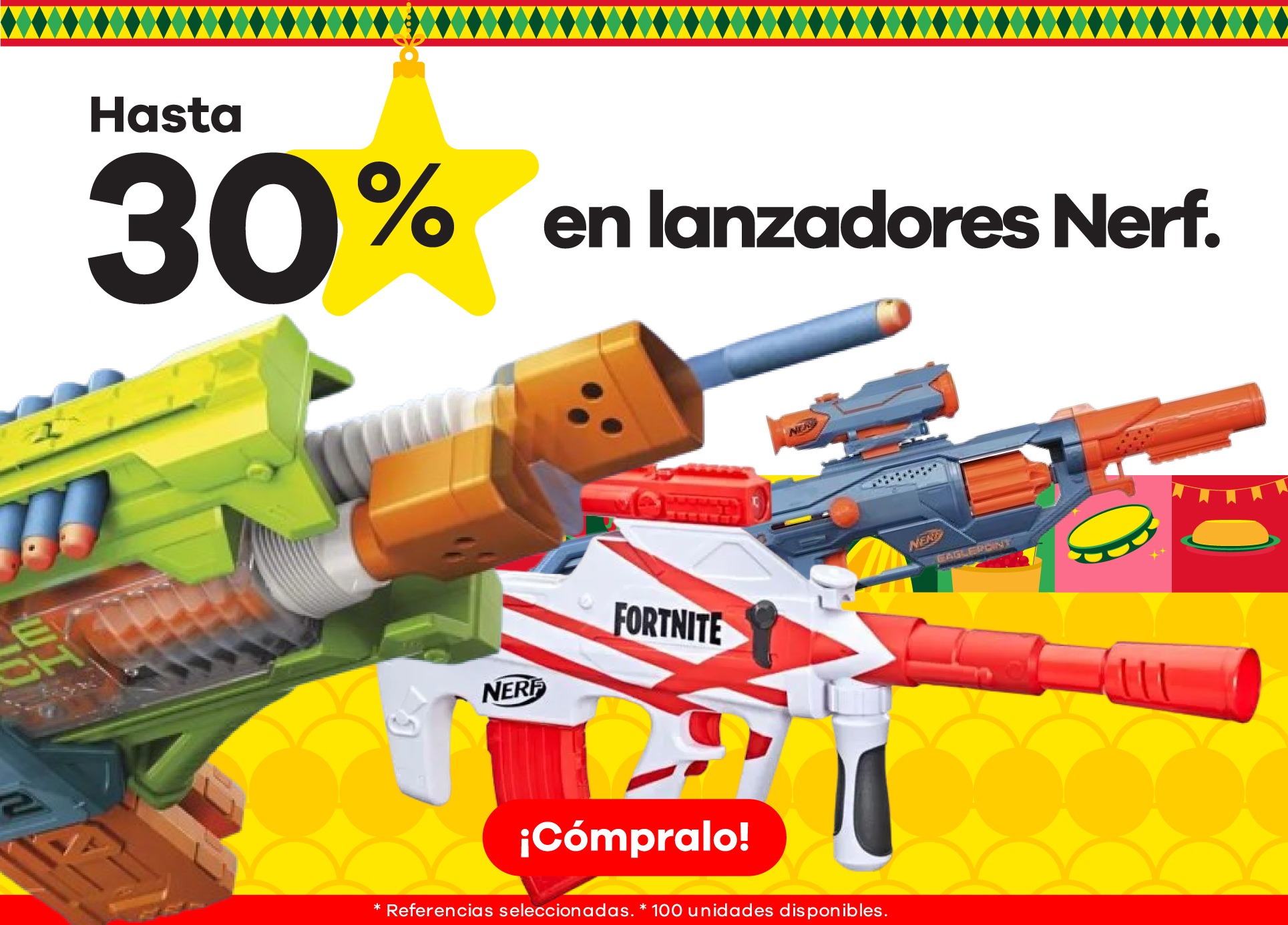 Lanzadores Nerf