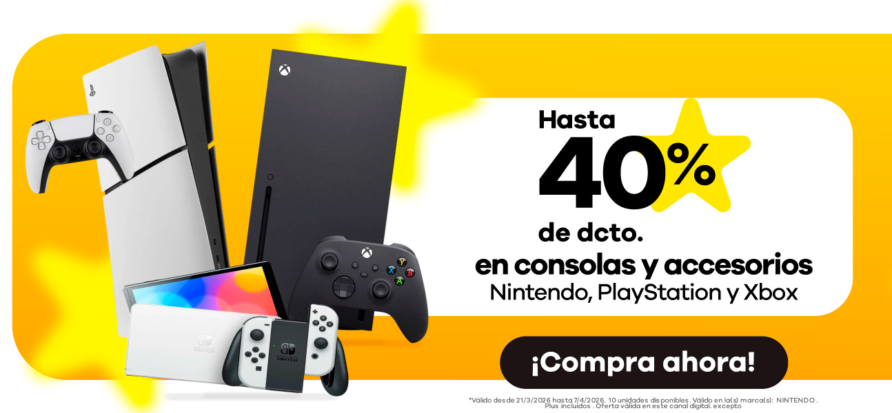 Consolas y accesorios Consolas y accesorios