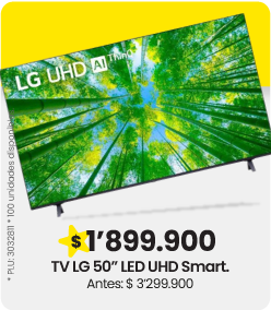 TV LG 50 pulgadas