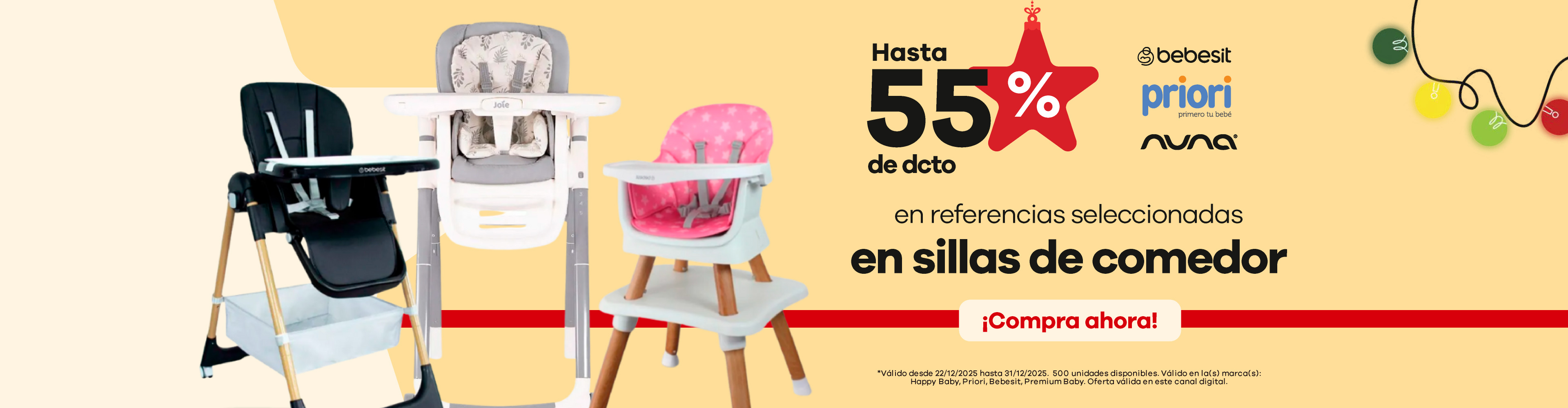 Sillas comedor