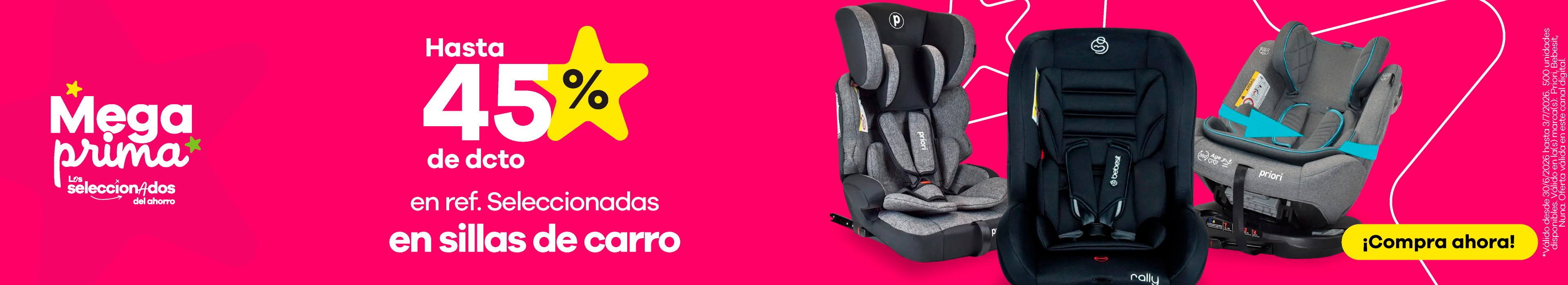 Sillas de carro