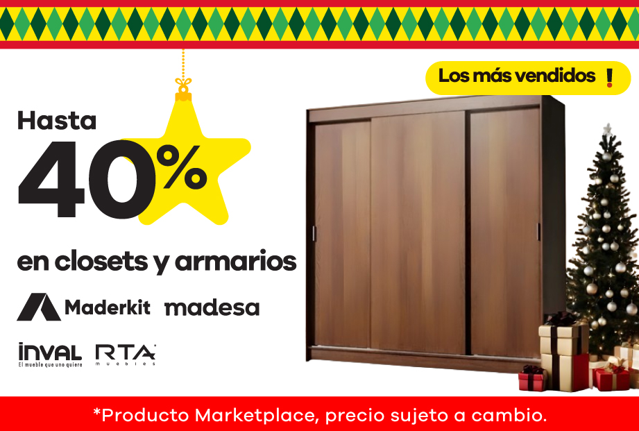 Closets y armarios