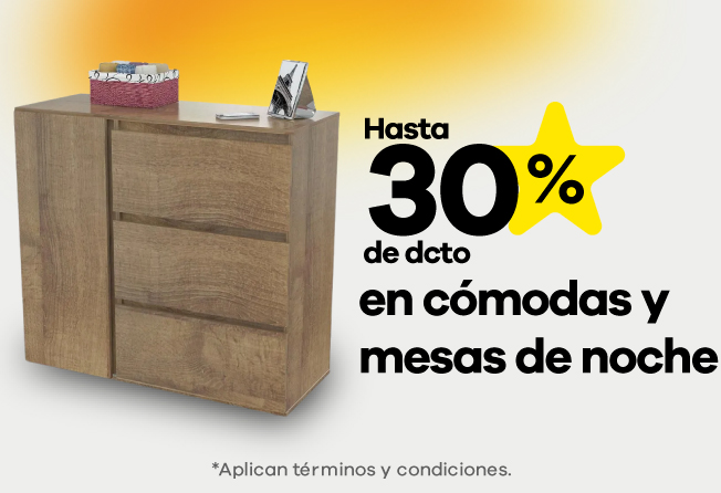 Cómodas y Mesas de Noche