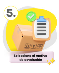 Motivo de devolución