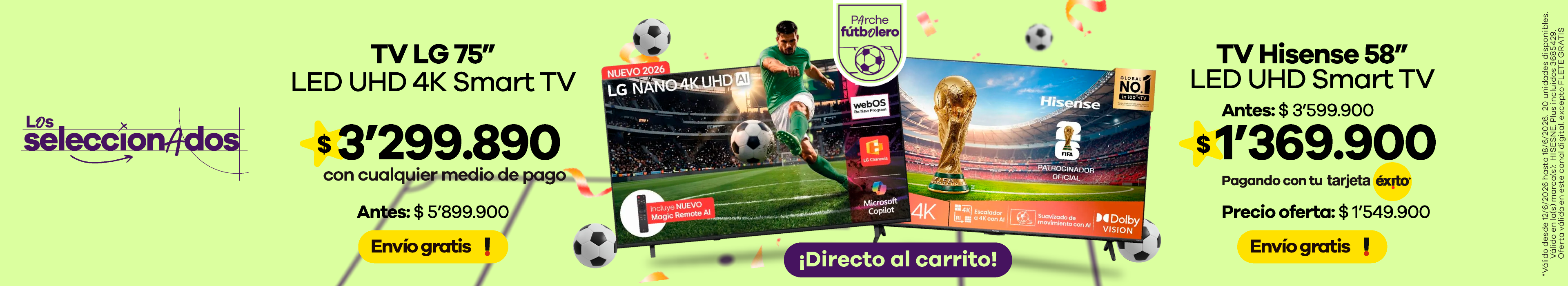 Televisores