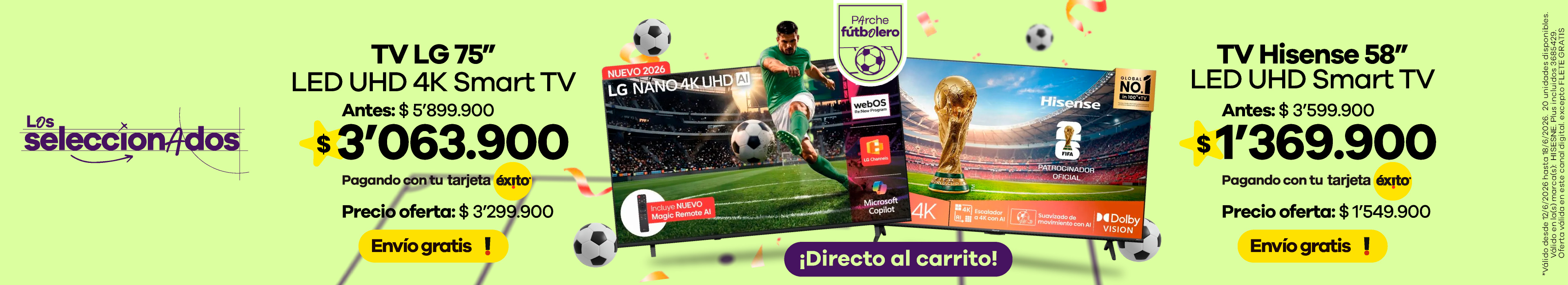 Televisores