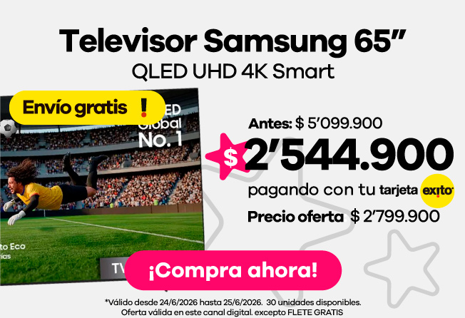 TV Samsung 65"
