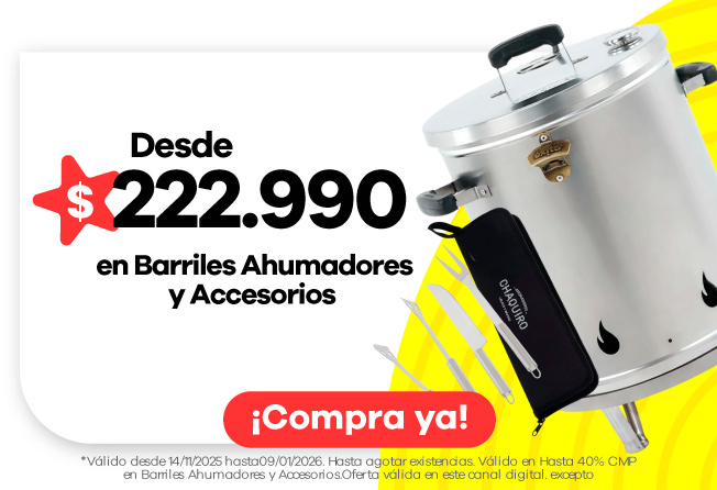 Barril Ahumador Chaquiro