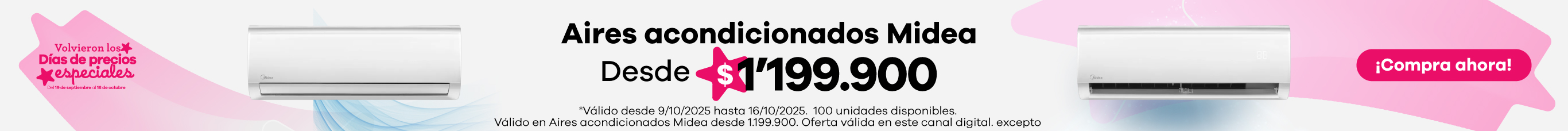 Aires Acondicionados Midea