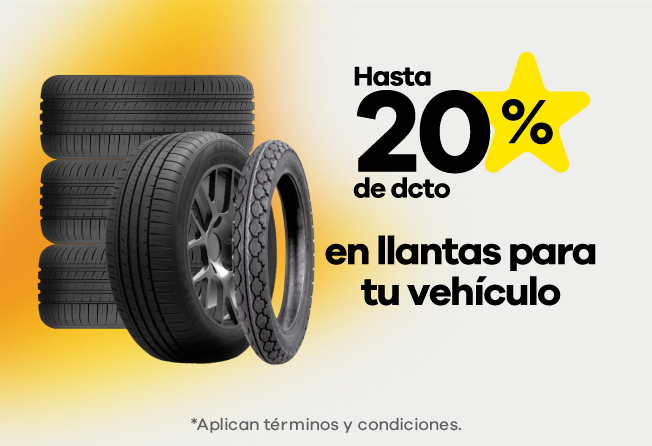 Llantas para tu vehículo