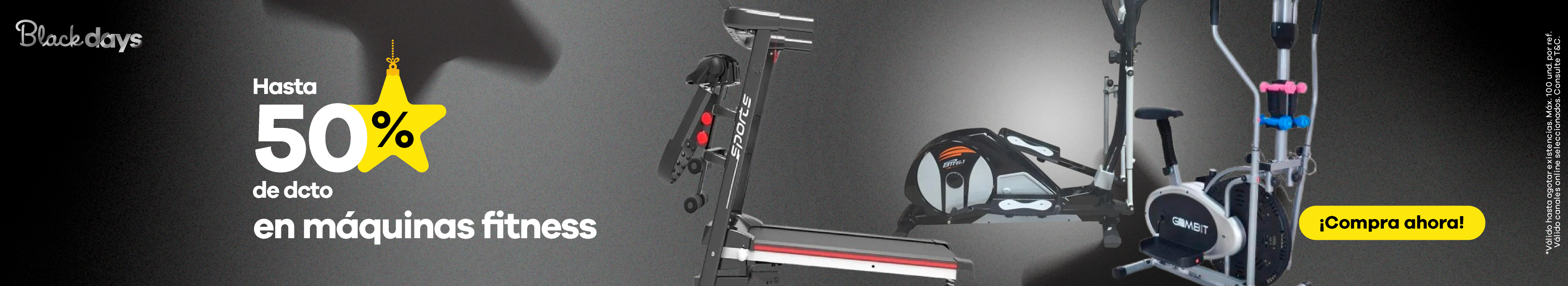Máquinas fitness