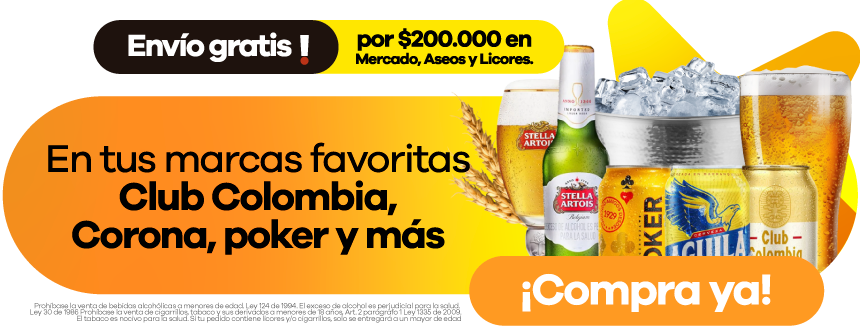 Club Colombia, Corona, poker y más