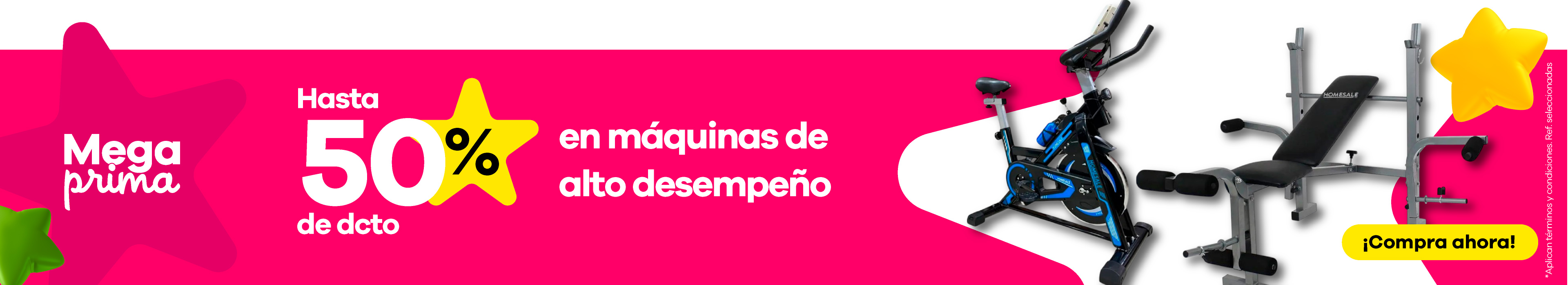 Máquinas fitness