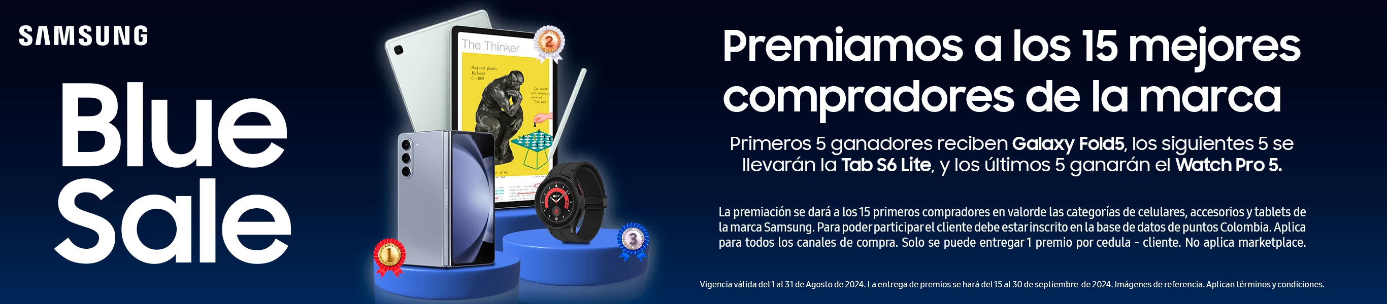 Blue Sale Samsung
