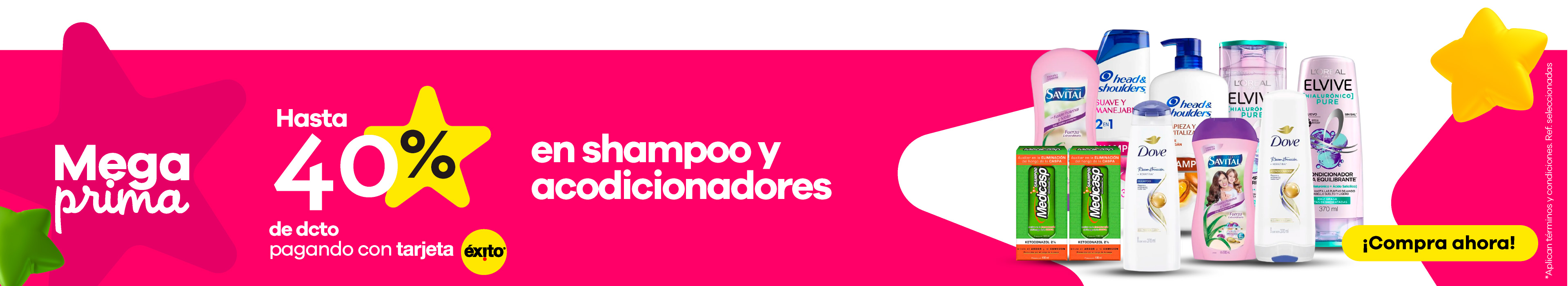 Shampoo y acondicionadores