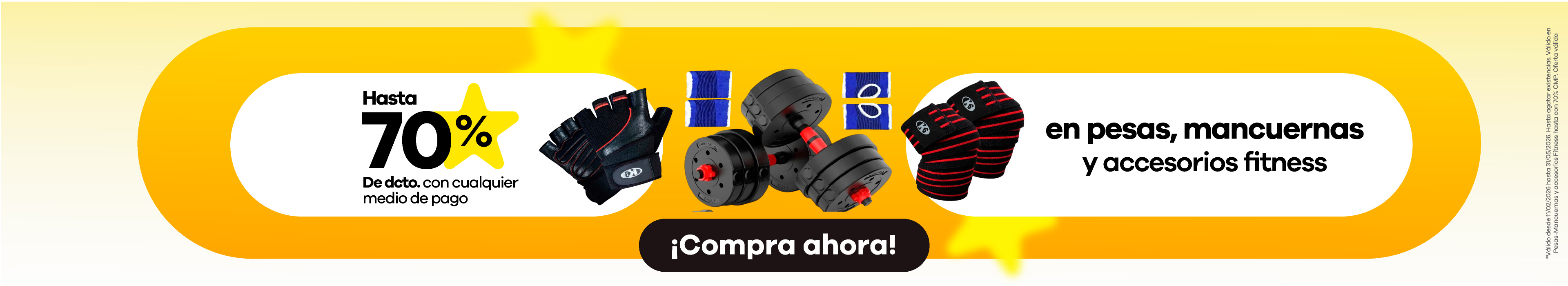 Pesas y mancuernas