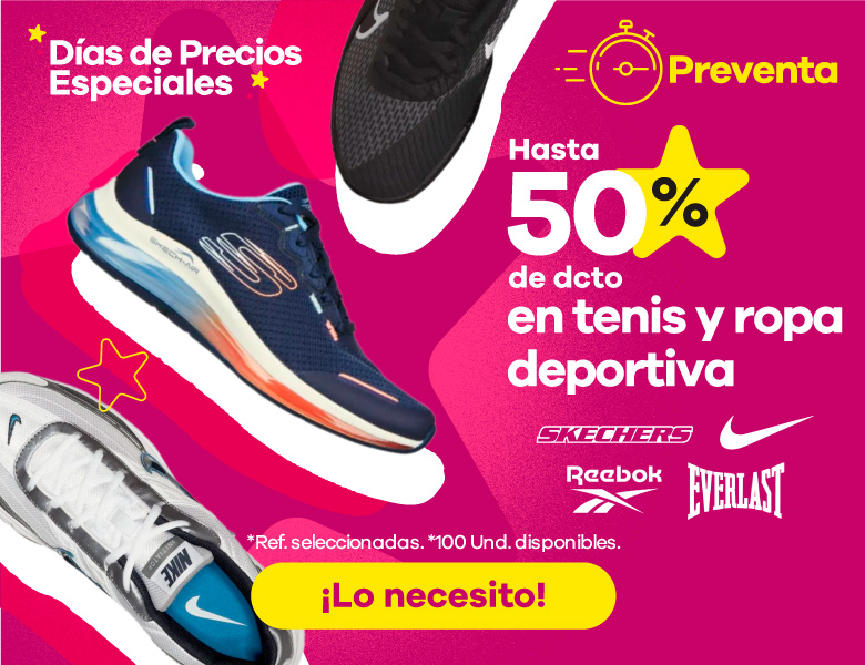 Tenis y ropa deportiva