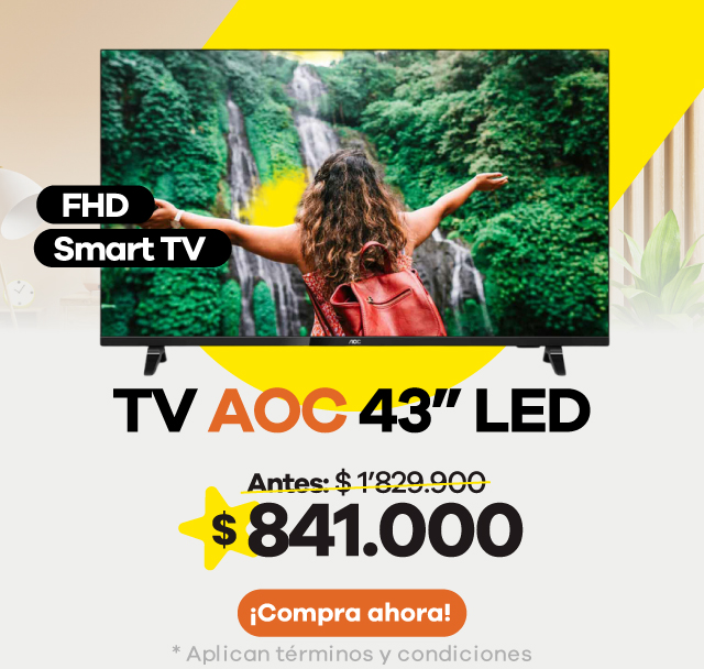 TV AOC  43" LED