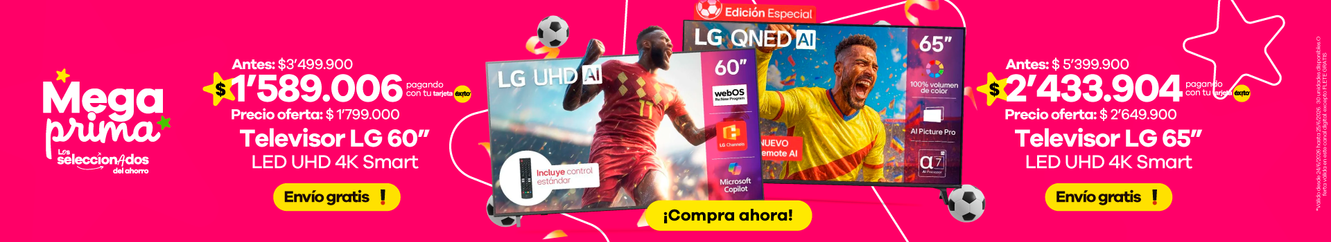 Televisores LG