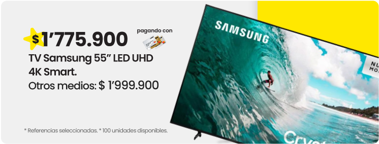 TV Samsung 55 pulgadas