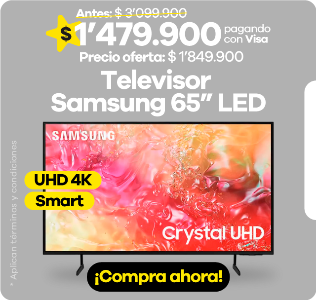 Televisor Samsung 65” LED